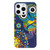 For iPhone 13 Pro Luminous TPU Soft Protective Case (Blue Owl)