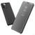 For iPhone 13 Pro Plated Mirror Horizontal Flip Leather Case with Holder (Purple)