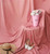 1 x 1.2m Photo Background Cloth Increased Widened Photography Cloth Live Broadcast Solid Color Cloth(Deep Pink)