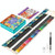 72 Colors Colored Pencils Set Hand-Painted Graffiti Colored Pencils With Roller Shutter Pencil Case