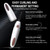 K-CU1911 Portable USB Charging Perm Eyelash Curler (White)