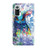 For Xiaomi Redmi Note 10 Pro / 10 Pro Max 3D Painting Pattern TPU + PU Leather Phone Case(Watercolor Owl)