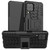 For Samsung Galaxy A22 4G Tire Texture Shockproof TPU+PC Protective Case with Holder(Black)