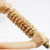 2 PCS Wooden Abdominal Massager Leg Roller Massager(368 Massage Wheel)