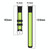 For Fitbit Luxe Two-color Silicone Watch Band(Black Blue)