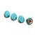 Metal Car Universal Diamond-studded Strawberry Valve Cap Copper Valve Cover(Lake Blue) Metal Car Universal Diamond-studded Strawberry Valve Cap Copper Valve Cover(Lake Blue)