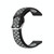 For Samsung Galaxy Watch4 Classic 42mm Two-color Silicone Watch Band(Black Grey)