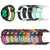 For Samsung Galaxy Watch4 Classic 42mm Two-color Silicone Watch Band(Black Grey)