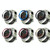For Huawei Watch GT2e Smart Watch Stainless Steel Bezel Ring, Style:A Version Time(Wine Red Ring Black Lettering)