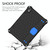 For Lenovo Smart Tab M10 TB-605F Honeycomb Design EVA + PC Material Four Corner Anti Falling Flat Protective Shell with Strap(Black+Blue)