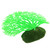 2 PCS Aquarium Decorative Silicone Fake Coral Fish Tank Artificial Plant Decorative(Green)