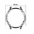 For Samsung Galaxy Watch4 Classic 42mm Electroplating Hollow Half-pack TPU Protective Case(Rose Pink)