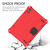 For Lenovo Tab M10 TB-X505X/F Honeycomb Design EVA + PC Material Four Corner Anti Falling Flat Protective Shell with Strap(Red+Black)