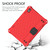 For Lenovo Smart Tab M10 TB-605F Honeycomb Design EVA + PC Material Four Corner Anti Falling Flat Protective Shell with Strap(Red+Black)
