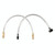 A6397 2 PCS Ship / Dinghy Hydraulic Steering System Ship Exhaust Kit with Clamp