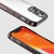 For iPhone 13 Pro PC + TPU Full Coverage Shockproof Protective Case (Transparent Black)