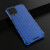 For Samsung Galaxy M32 4G Shockproof Honeycomb PC + TPU Protective Case(Blue)