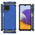 For Samsung Galaxy M32 4G Shockproof Honeycomb PC + TPU Protective Case(Blue)