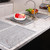 Folding Water Filters Kitchen Rack Sink Bowl Chopsticks Filters, Style: Stainless Steel 52x33cm