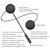 T4 Motorcycle Helmet Bluetooth Headsets BT 5.0 Stereo Automatically Connect to Support SIRI