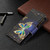 For OPPO A15 Colored Drawing Pattern Zipper Horizontal Flip Leather Case with Holder & Card Slots & Wallet(Big Butterfly)