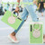 For Samsung Galaxy Tab S8+ / Tab S8 Plus /  Tab S7 FE / Tab S7+/S7 FE 12.4 inch T970 Shockproof TPU + PC Protective Case with 360 Degree Rotation Foldable Handle Grip Holder & Pen Slot(Matcha Green)