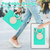 For Samsung Galaxy Tab S8 / Galaxy Tab S7 870 Shockproof TPU + PC Protective Case with 360 Degree Rotation Foldable Handle Grip Holder & Pen Slot(Mint Green)