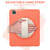 360 Rotation PC + TPU ablet Case with Holder & Strap For iPad Air 2020 / 2022 10.9 / Pro 11 2022 / 2021 / 2020 / 2018(Coral Orange)