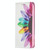 For iPhone 13 Pro Colored Drawing Pattern Invisible Magnetic Horizontal Flip PU Leather Case with Holder & Card Slots & Wallet (Sun Flower)