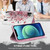 For Samsung Galaxy A13 5G 3D Painting Pattern TPU + PU Leather Phone Case(Cat Under The Tree)