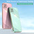 For OPPO Reno4 SE XINLI Straight 6D Plating Gold Edge TPU Shockproof Case(Cherry Purple)