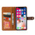 For iPhone 13 Pro Calf Texture Double Fold Clasp Horizontal Flip Leather Case with Photo Frame & Holder & Card Slots & Wallet (Black)