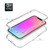 For iPhone 13 Pro Shockproof High Transparency Two-color Gradual Change PC+TPU Candy Colors Protective Case (Transparent)