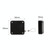 2 PCS P093 Automatic Doorkeeper Telescher Door Closer Sliding Door Anti-Theft Box, Specification: 3rd Generations Black All Glue 500g 1.2m