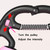 MIKE 2 PCS Loop Leg Roller Massager Muscle Spiral Line Relaxation Yoga Foam Roller(Girl Pink)