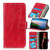 For OnePlus Nord 2 5G Retro Crazy Horse Texture Horizontal Flip Leather Case with Holder & Card Slots & Photo Frame & Wallet(Red)