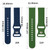 For Amazfit Pop 8-buckle Silicone Watch Band(Wine Red)
