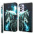 For Samsung Galaxy A13 4G 3D Painting Pattern TPU + PU Leather Phone Case(Wolf)