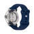 For Amazfit GTR 42mm 8-buckle Silicone Watch Band(Wine Red)