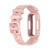 For Fitbit Ace 3 Silicone Integrated Watch Band(Light Pink)
