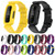For Fitbit Ace 3 Silicone Integrated Watch Band(Light Pink)