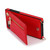 For iPhone SE 2022 / SE 2020 / 8 / 7 Cross-body Zipper Square TPU+PU Back Cover Case with Holder & Card Slots & Wallet & Strap(Red)