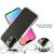 For iPhone 13 Pro Max Shockproof High Transparency Two-color Gradual Change PC+TPU Candy Colors Protective Case (Black)