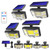 TG-TY085 Solar Outdoor Human Body Induction Wall Light Household Garden Waterproof Street Light wIth Remote Control, Spec: 168 LED Separated