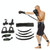 Bounce Trainer Fitness Resistance Band Boxing Suit Latex Tube Tension Rope Leg Waist Trainer, Weight: 100 Pounds(Black)