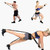 Bounce Trainer Fitness Resistance Band Boxing Suit Latex Tube Tension Rope Leg Waist Trainer, Weight: 100 Pounds(Black)