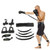 Bounce Trainer Fitness Resistance Band Boxing Suit Latex Tube Tension Rope Leg Waist Trainer, Weight: 60 Pounds(Black)