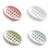 5 PCS TM17005 2 In 1 Bathroom Drain Brush Soap Box(Blue)
