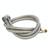 4 PCS Weave Stainless Steel Flexible Plumbing Pipes Cold Hot Mixer Faucet Water Pipe Hoses High Pressure Inlet Pipe, Specification: 40cm 1.8cm Copper Rod