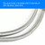 4 PCS Weave Stainless Steel Flexible Plumbing Pipes Cold Hot Mixer Faucet Water Pipe Hoses High Pressure Inlet Pipe, Specification: 40cm 1.8cm Copper Rod